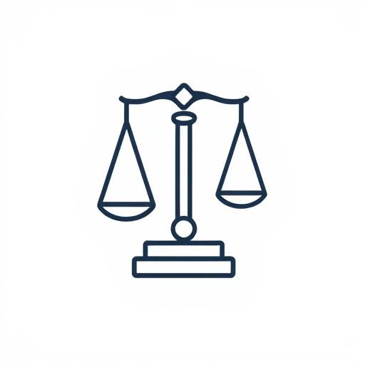 Icoon van een gerechtsmartelpaal die gerechtigheid en regels symboliseert.
