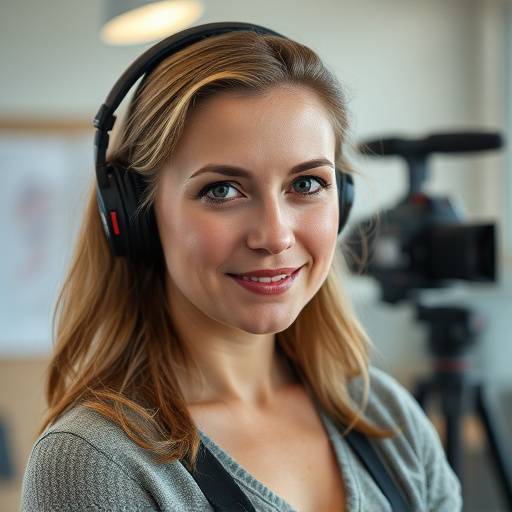 Portret van Eva van Dijk, producer